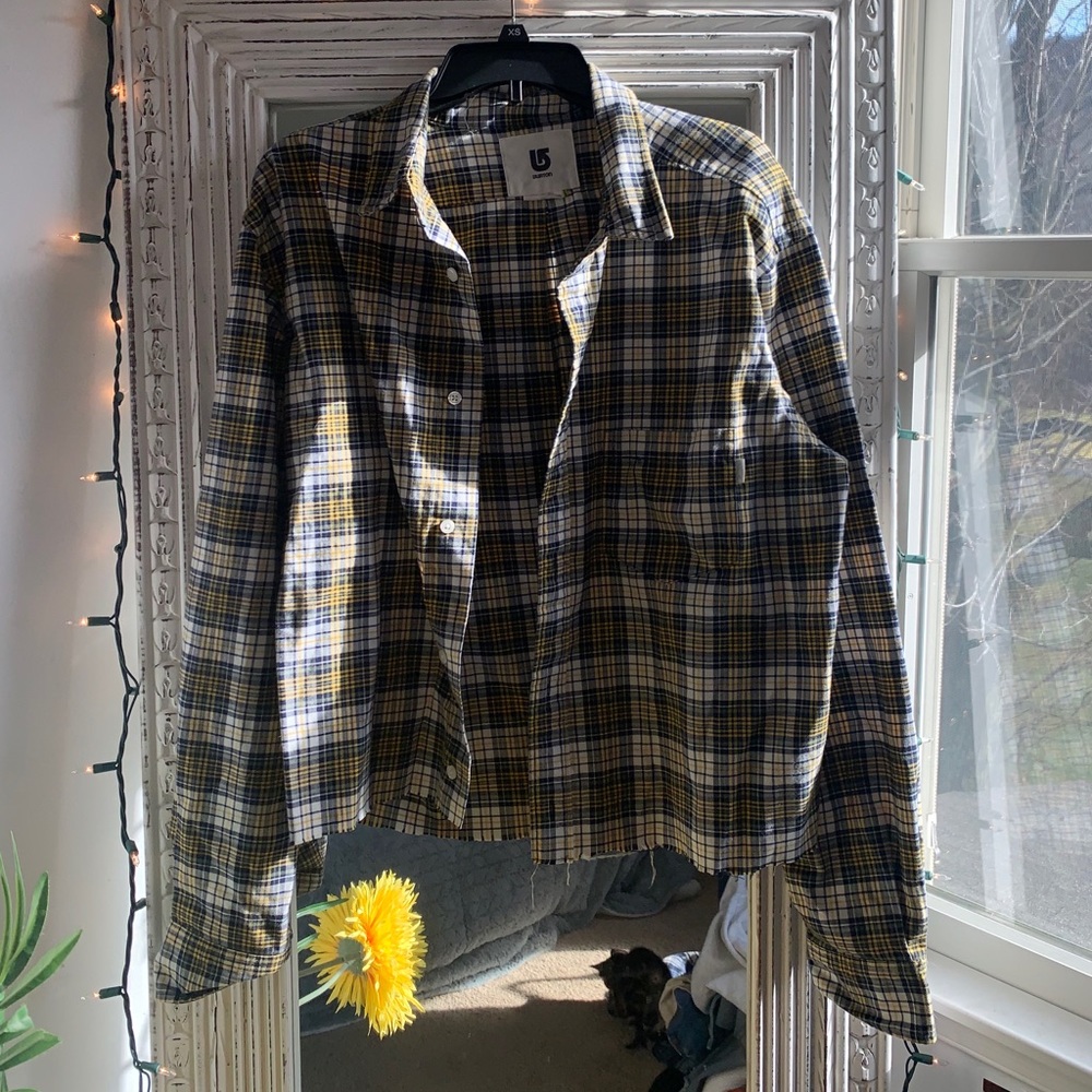 Cropped flannel